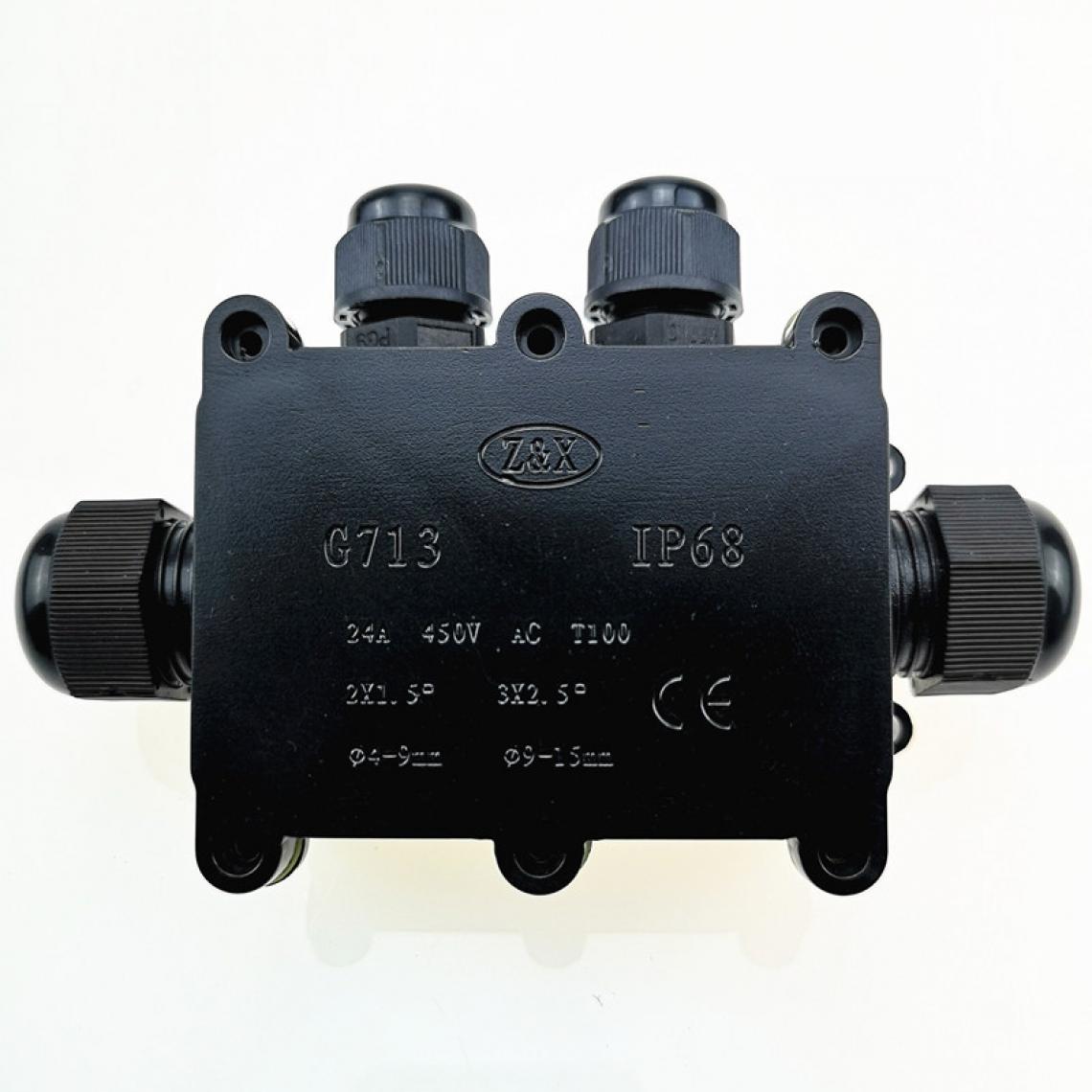 Wewoo - G713 IP68 Boîte de jonction à quatre voies étanche pour protéger la carte de circuit imprimé - Ampoules LED
