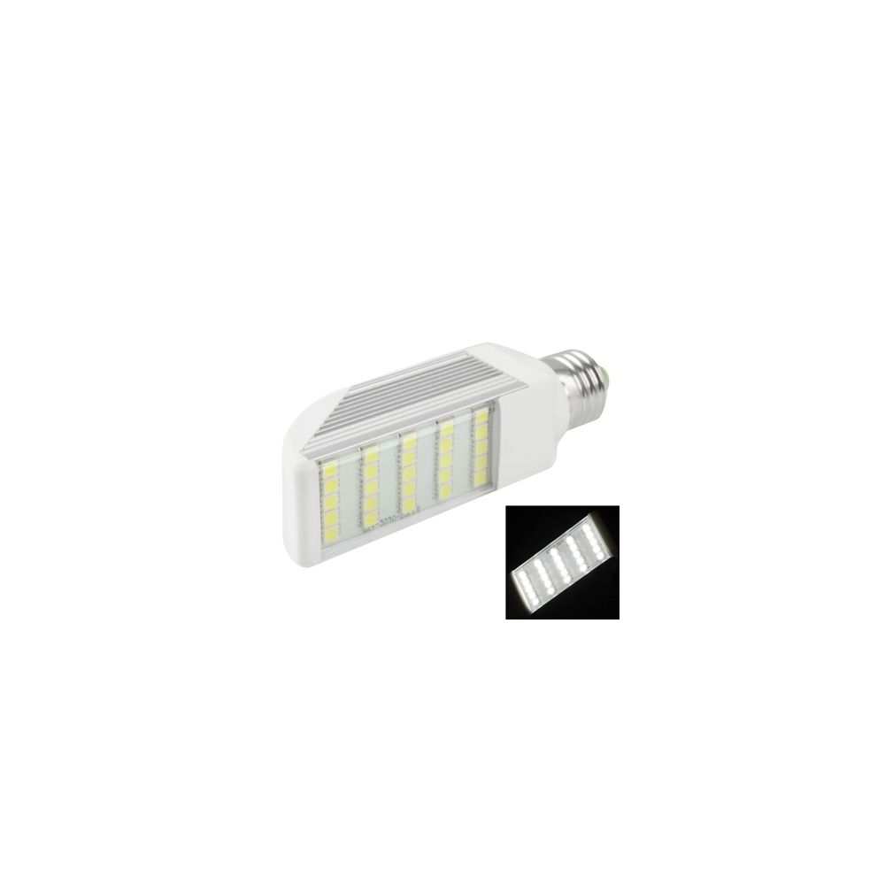 Wewoo - Ampoule LED Horizontale blanc E27 6W 25 5050 SMD transversale, AC 85V-265V - Ampoules LED