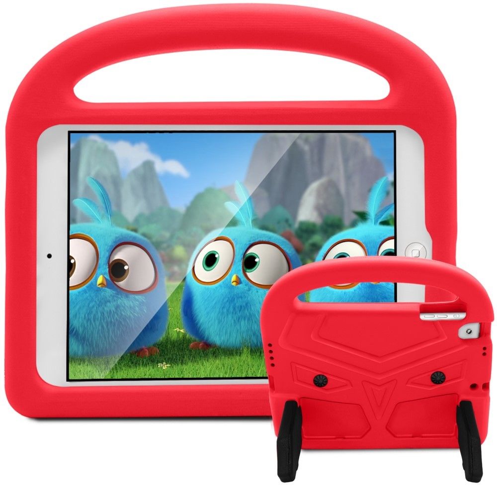 marque generique - Coque en TPU moineau enfants conception antichocs eva amicale avec le support et la poignée rouge pour votre Apple iPad 9.7/Pro 9.7/Air 2/Air - Autres accessoires smartphone