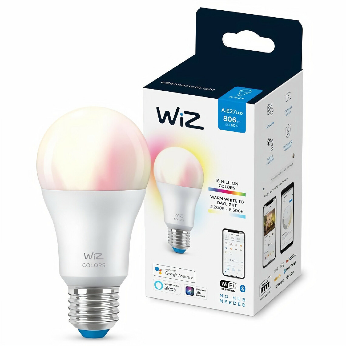 Wiz - WiZ Ampoule connectée couleur E27 60W - Lampe connectée