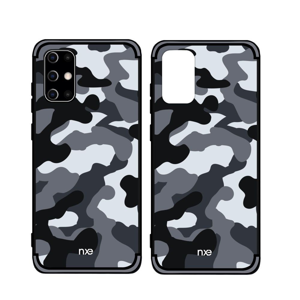 Nxe - Coque en TPU motif de camouflage gris pour votre Samsung Galaxy S11 6.7 pouces - Coque, étui smartphone