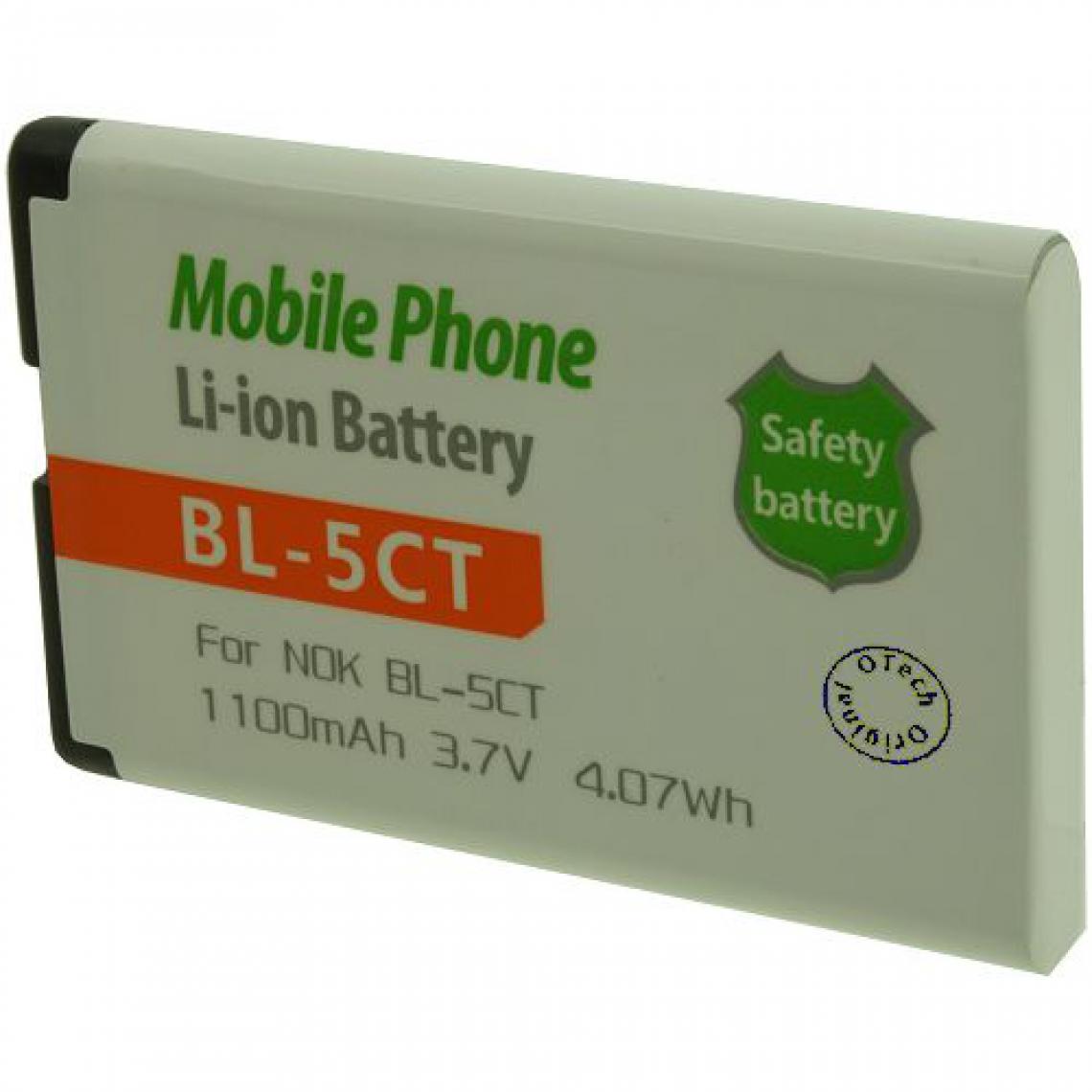 Otech - Batterie compatible pour NOKIA 6730 CLASSIC - Batterie téléphone
