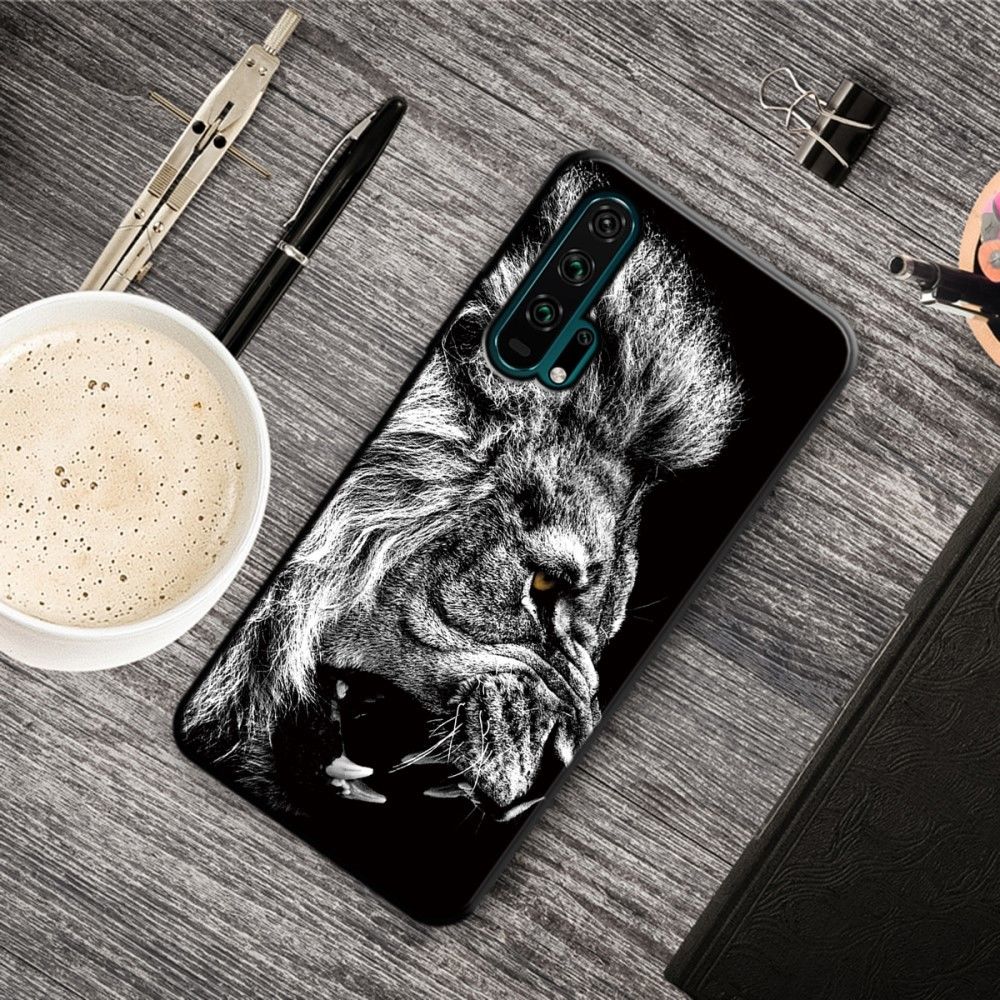 marque generique - Coque en TPU impression de modèle Lion pour votre Huawei Honor 20 Pro - Coque, étui smartphone