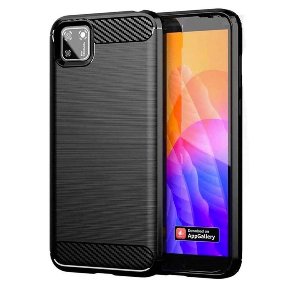 Inexstart - Coque Silicone Carbone pour Huawei Y5p - Autres accessoires smartphone