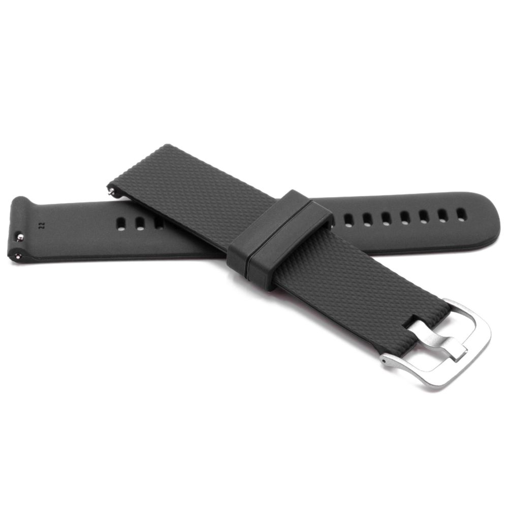 Vhbw - vhbw bracelet silicone noir L compatible avec Samsung Galaxy Watch 46mm (SM-R805) - Accessoires montres connectées