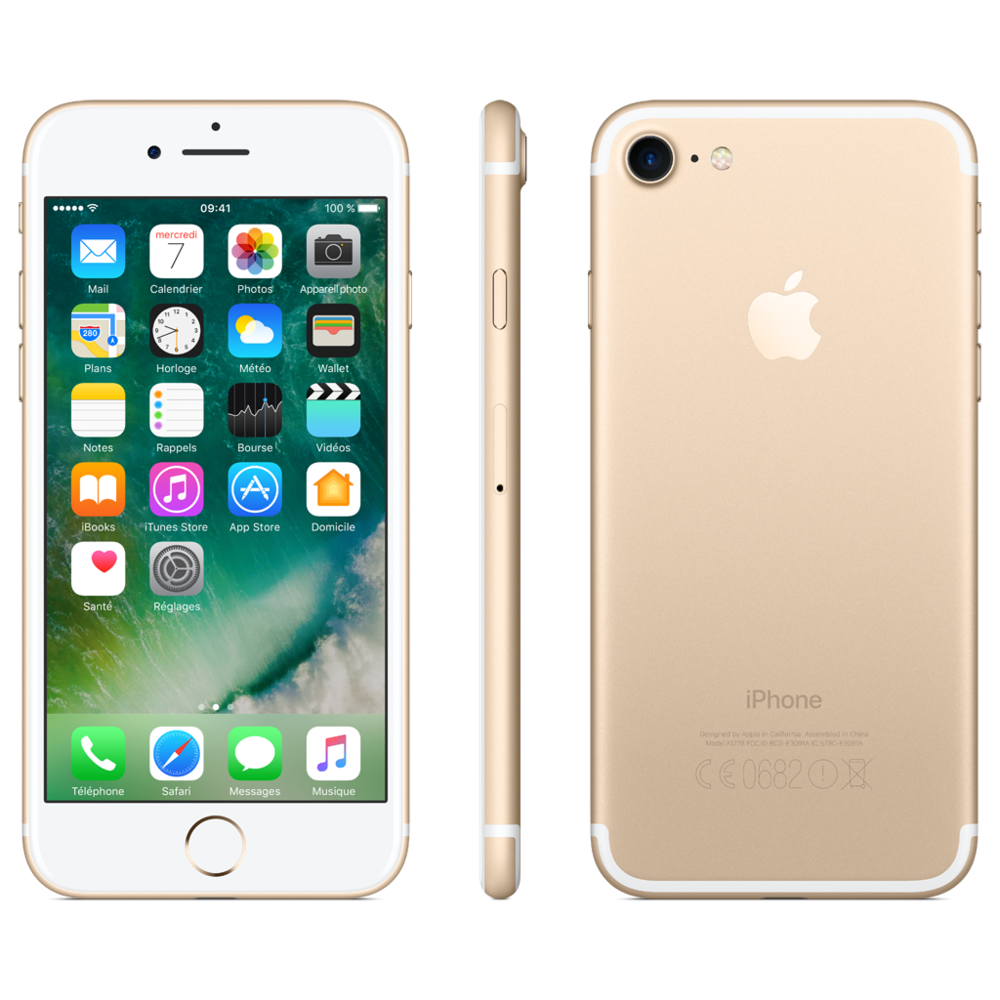 Apple - iPhone 7 - 128 go - Or - iPhone