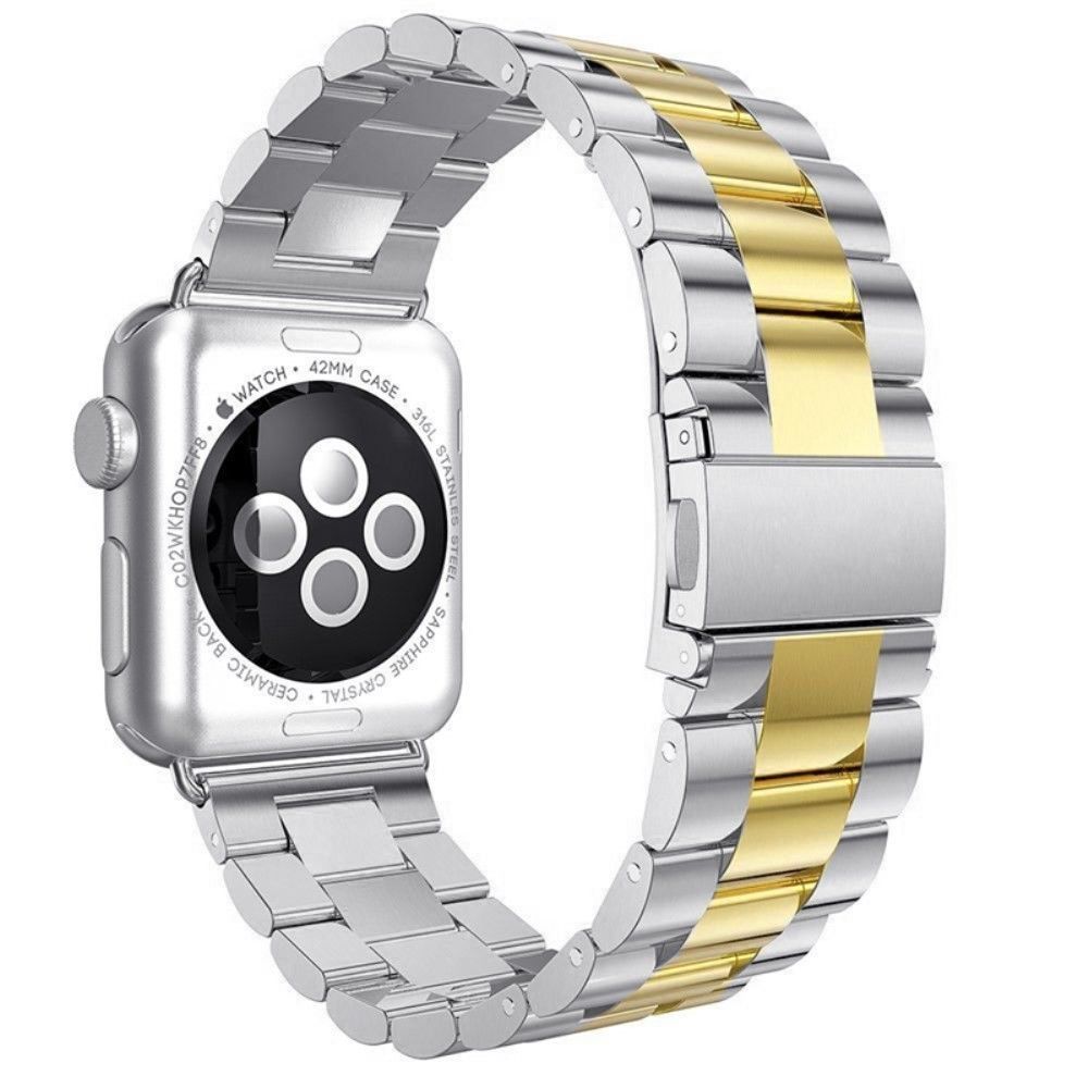marque generique - Bracelet en métal or, argent pour votre Apple Watch Series 3/2/1 42mm - Autres accessoires smartphone