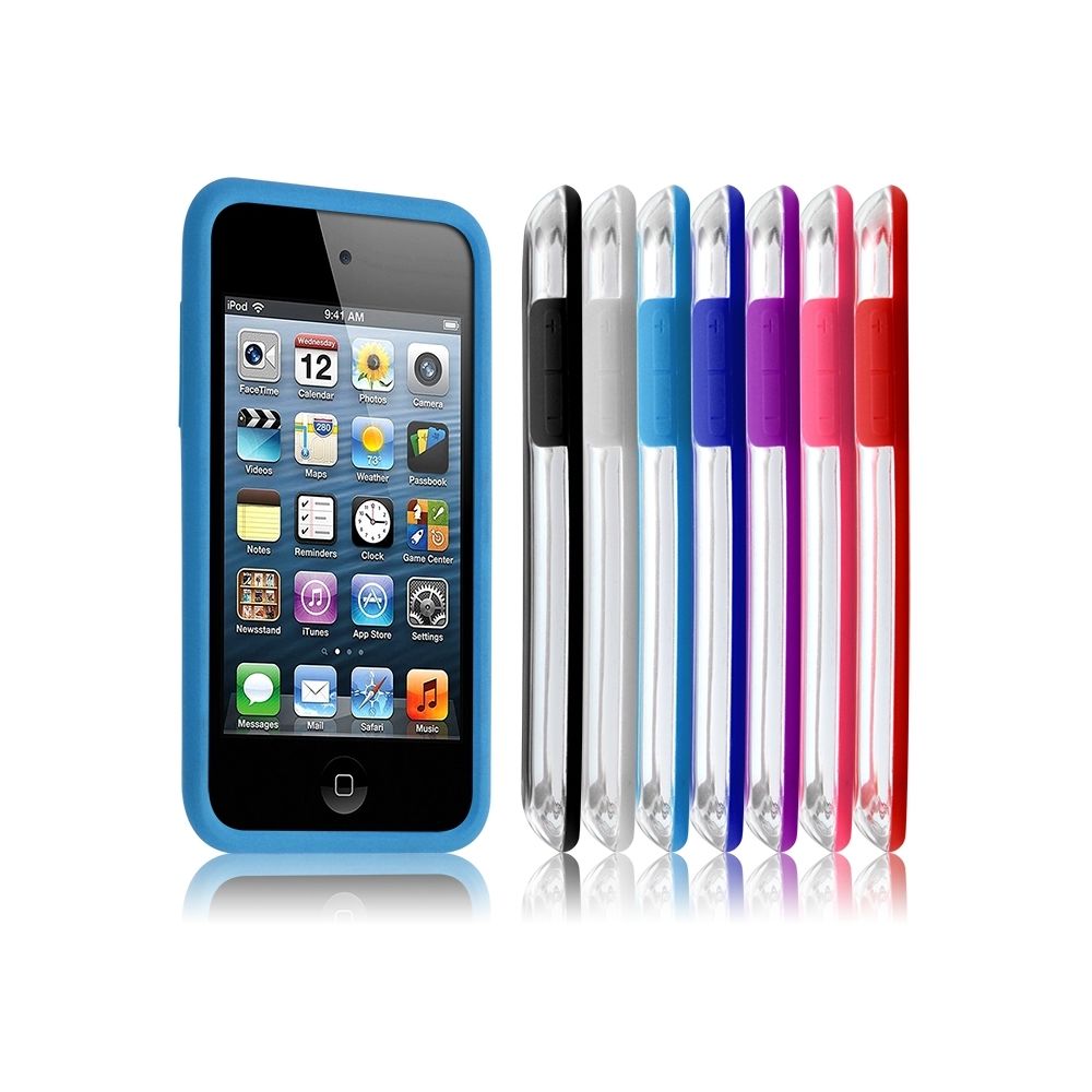 Karylax - Housse Coque Etui Bumper bleu clair pour Apple iPod Touch 4G - Autres accessoires smartphone