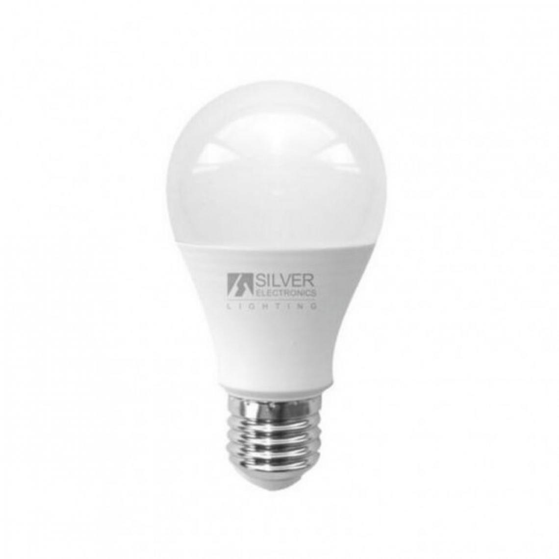 Unknown - Ampoule LED Sphérique Silver Electronics ECO E27 15W Lumière blanche - Lampe connectée