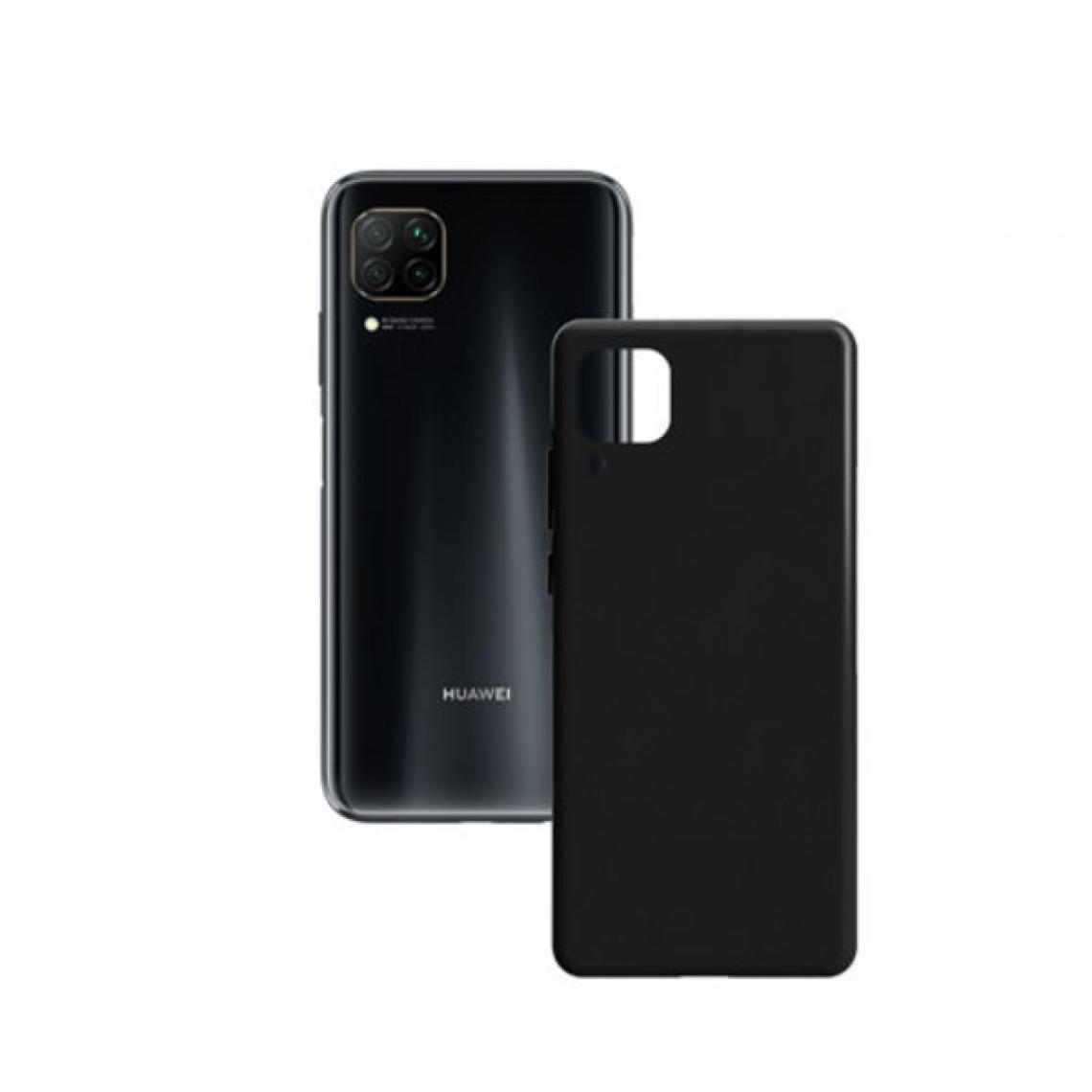 Uknow - Protection pour téléphone portable Huawei P40 Lite Contact Silk TPU Noir - Coque, étui smartphone