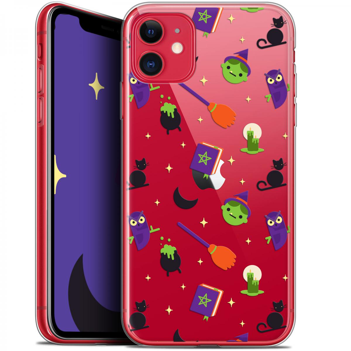Caseink - Coque Pour Apple iPhone 11 (6.1 ) [Gel HD Collection Halloween Design Witch Potter - Souple - Ultra Fin - Imprimé en France] - Coque, étui smartphone