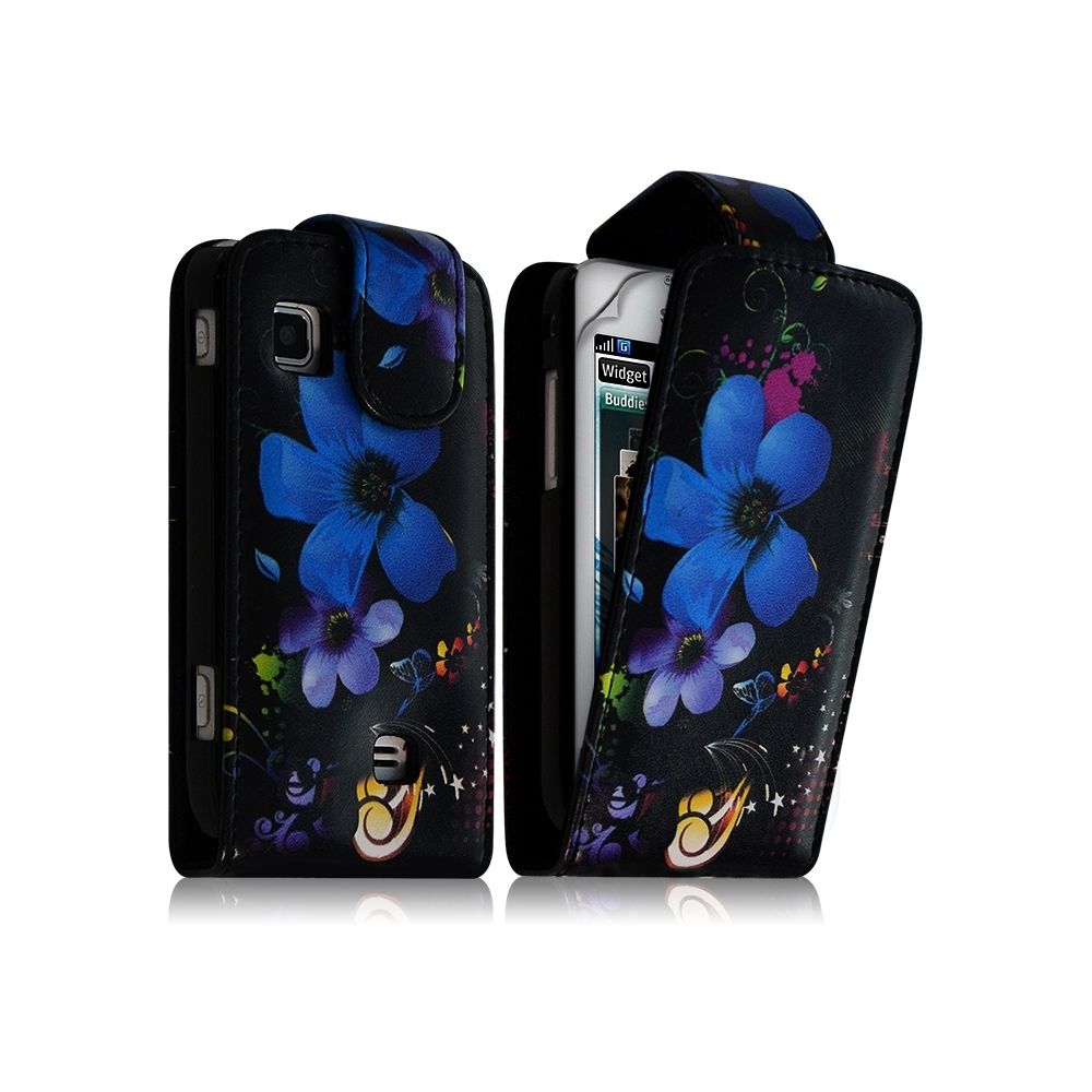 Karylax - Housse coque Etui pour Samsung Wave 575 avec motif HF16 + film - Autres accessoires smartphone