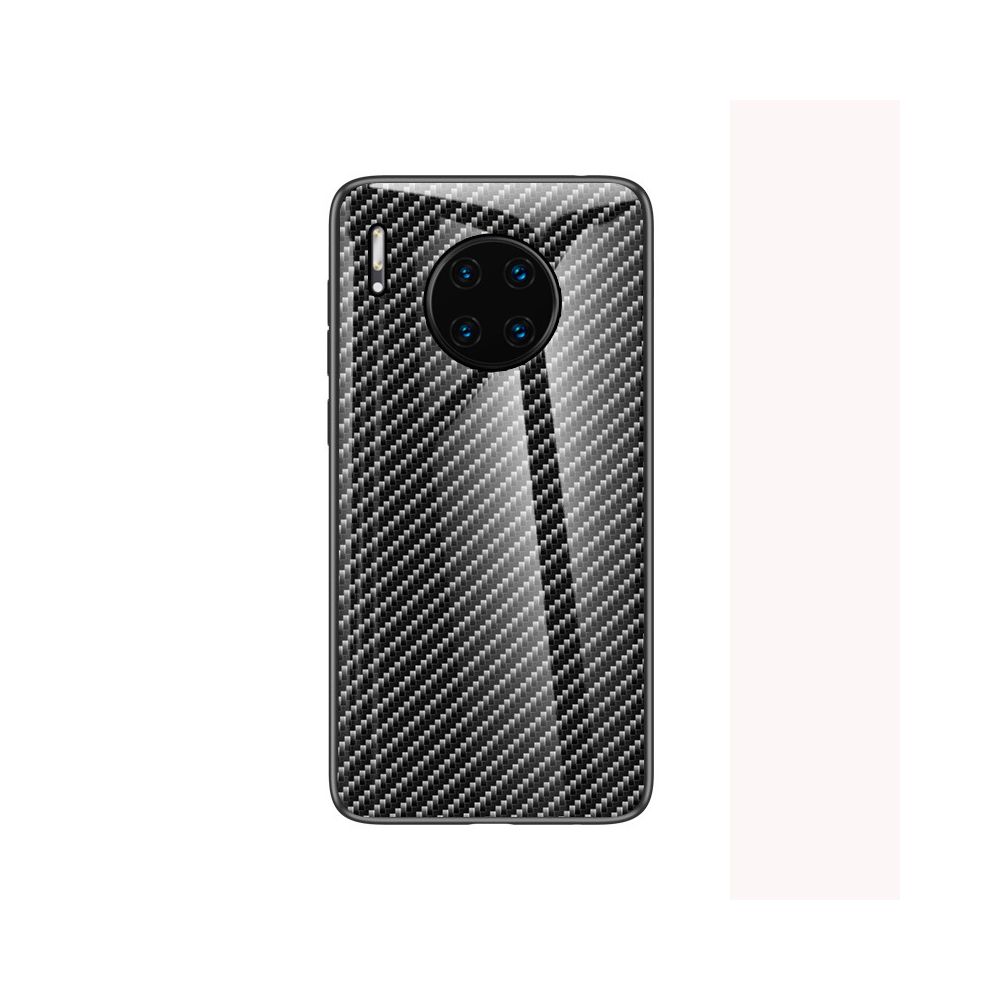 marque generique - Coque en verre trempé antichoc magnifique pour Huawei Mate 20X (5G) - Noir - Autres accessoires smartphone