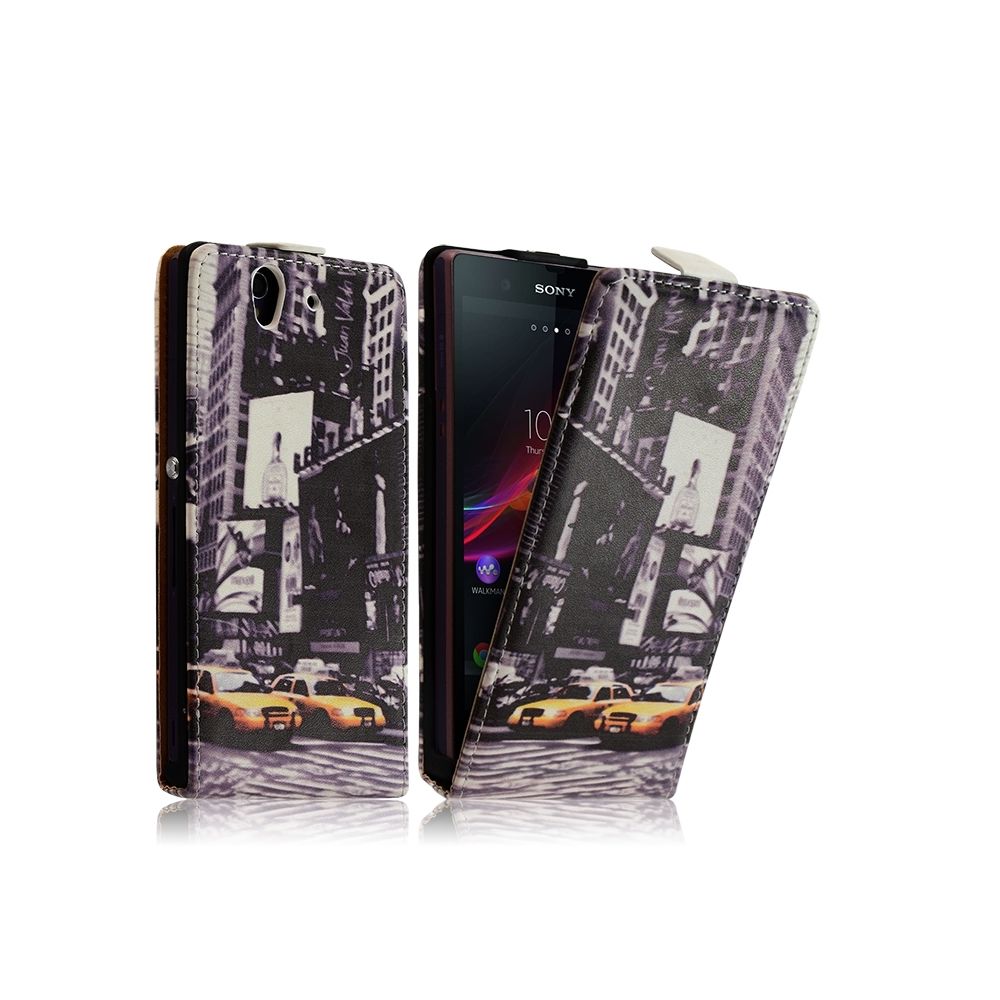 Karylax - Housse Coque Etui pour Sony Xperia Z motif LM06 - Autres accessoires smartphone