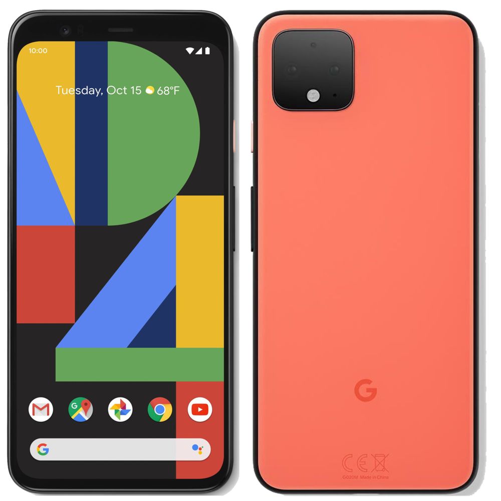 GOOGLE - Pixel 4 - 64 Go - Orange - Smartphone Android