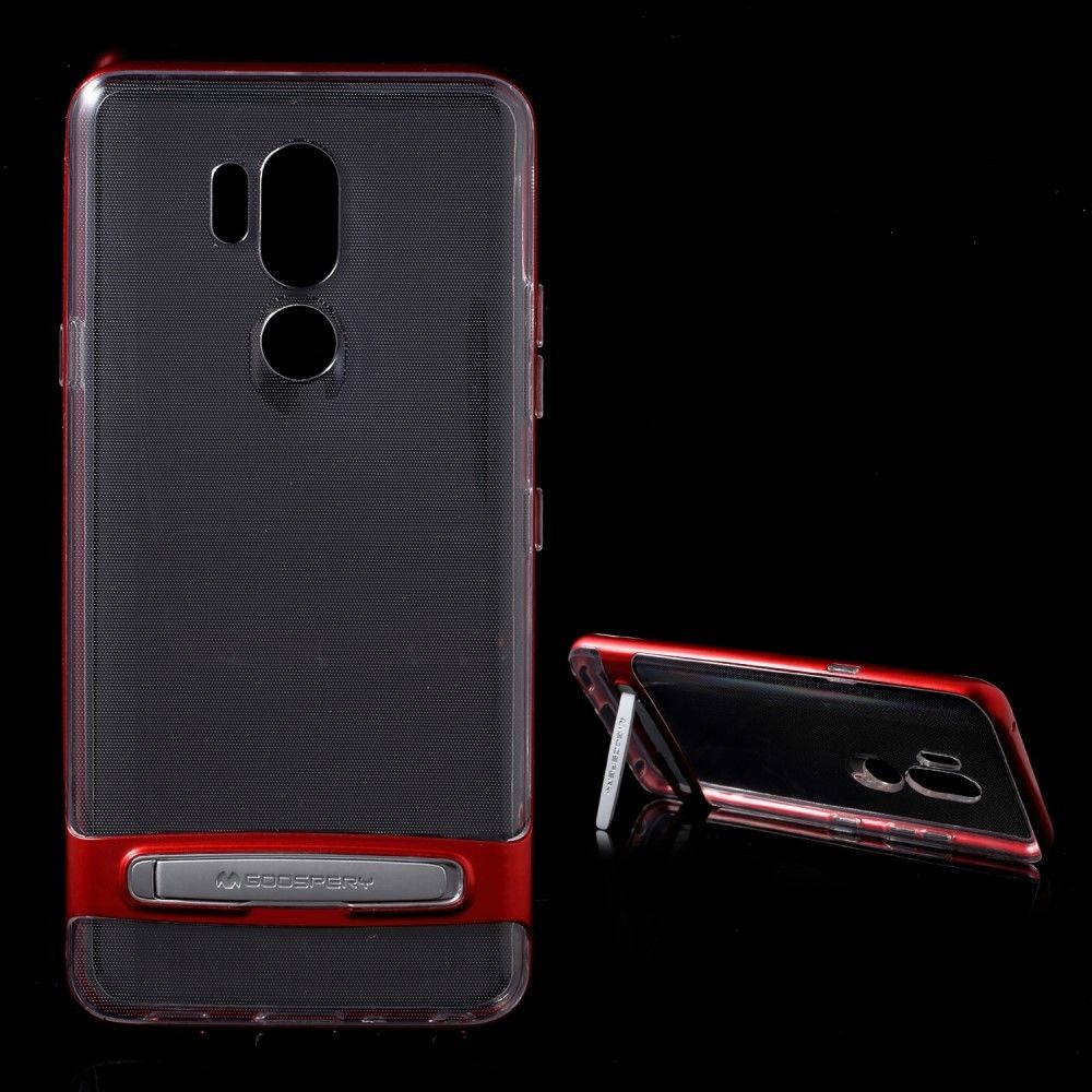 marque generique - Coque en TPU combo rouge pour votre LG G7 ThinQ - Autres accessoires smartphone