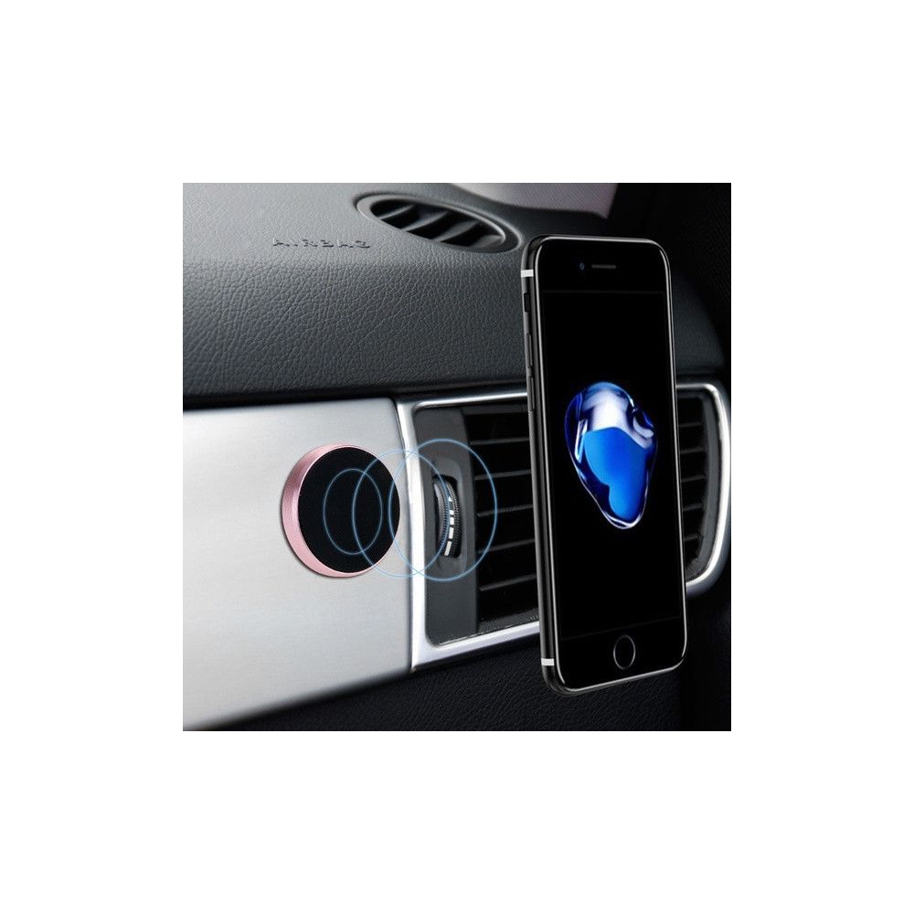 Shot - Support Voiture Collant Plat Magnetique pour Smartphone Aimant Universel - Support téléphone pour voiture