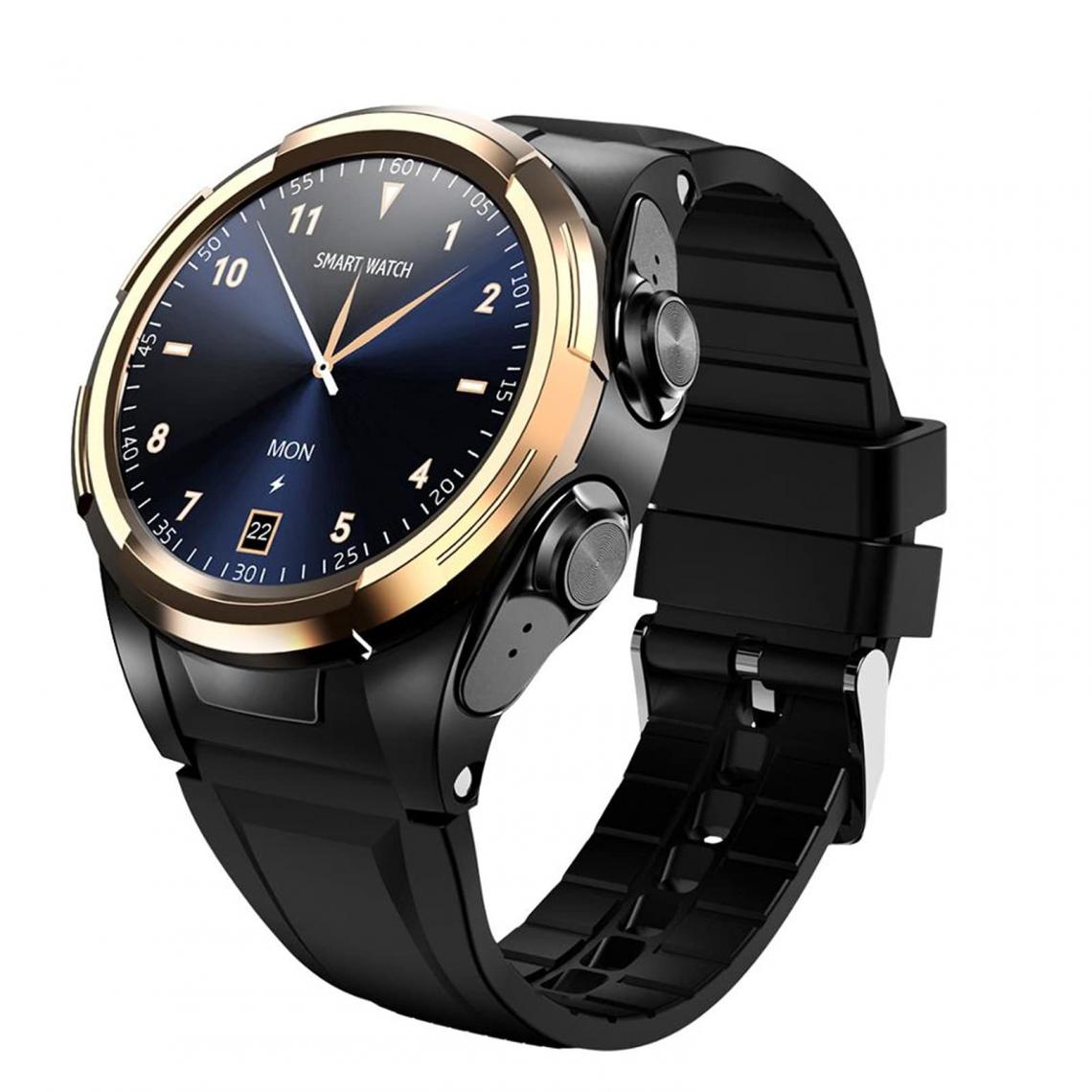Chronotech Montres - Chronus Smart Watch Men Bluetooth Earphones Full Touch Screen Sport Smartwatch(gold) - Montre connectée