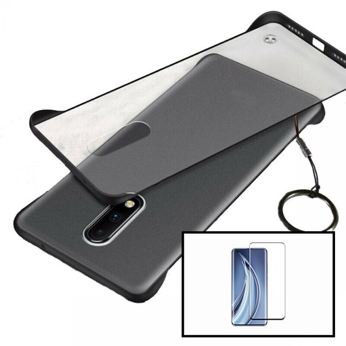 Phonecare - Kit de Verre Trempé 5D Full Cover + Coque Naked Bumper - OnePlus 7T Pro - Coque, étui smartphone
