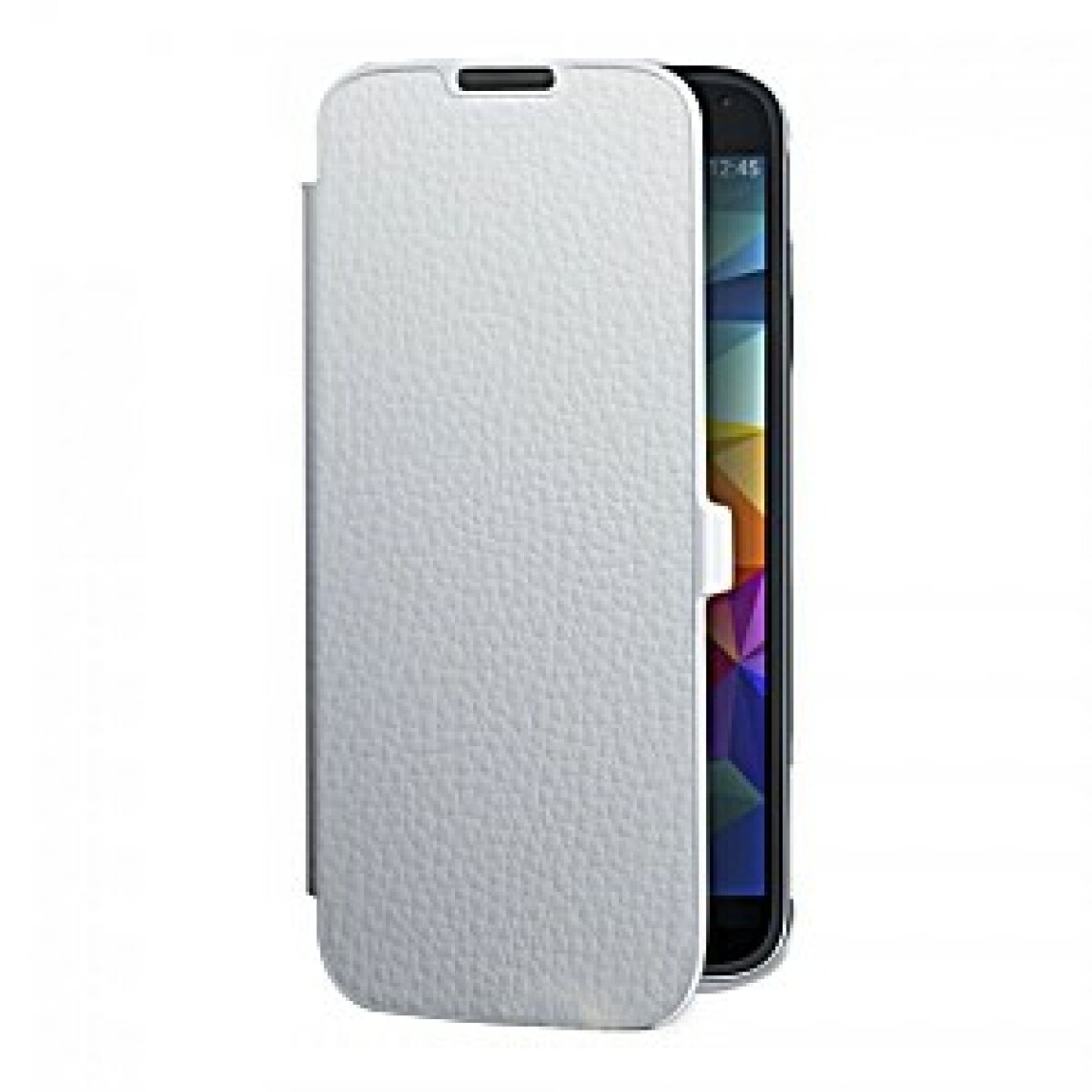 Bigben - Étui coque pour Samsung Galaxy S5 - Blanc - Coque, étui smartphone