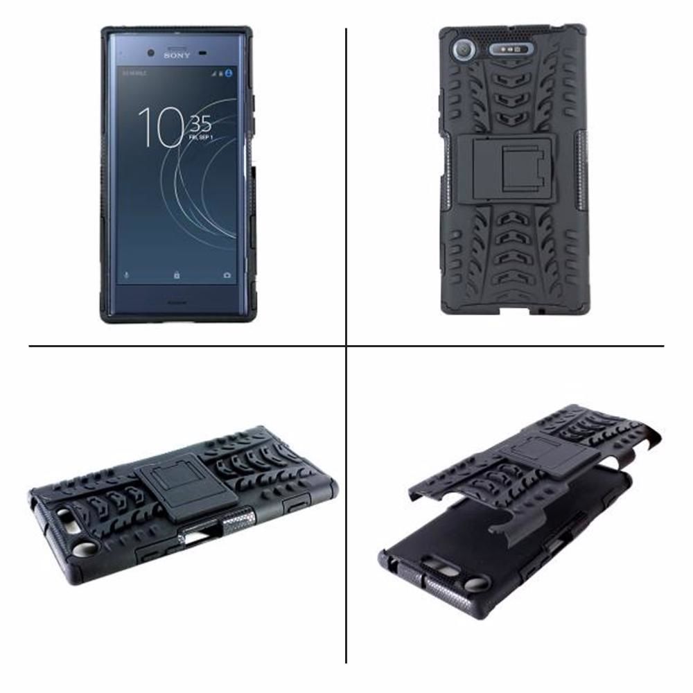 Inexstart - Coque Protection Noir Rigide Renforcé Anti-Choc pour Sony Xperia XZ1 - Autres accessoires smartphone