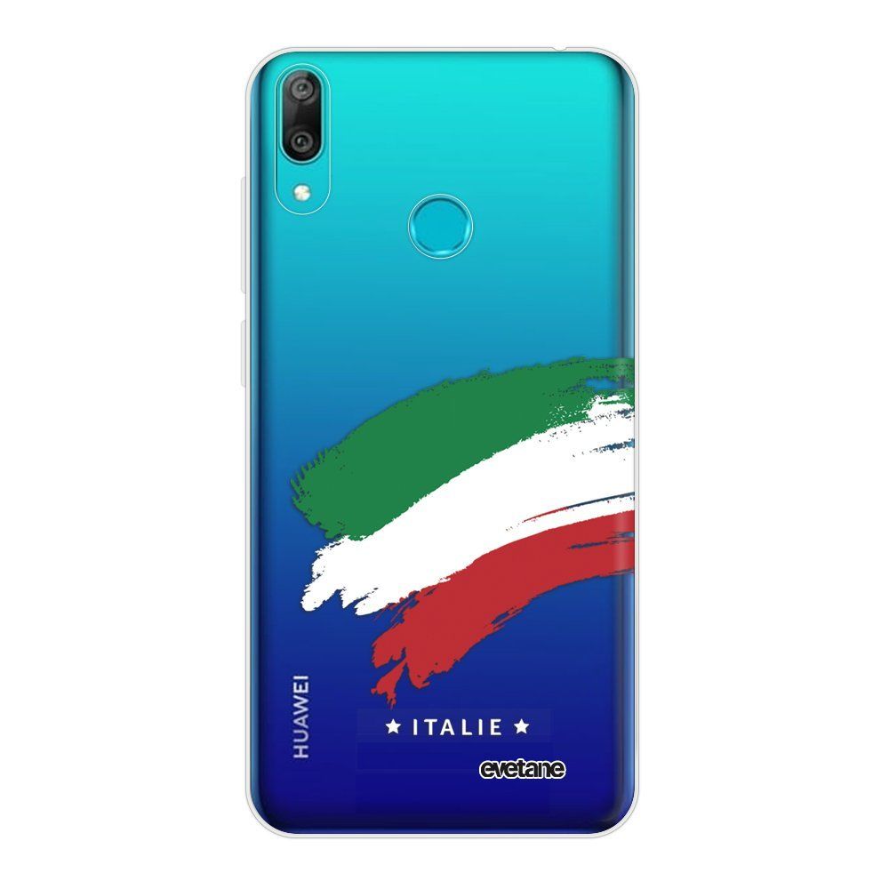 Evetane - Coque Huawei Y7 2019 360 intégrale transparente Italie Ecriture Tendance Design Evetane. - Coque, étui smartphone