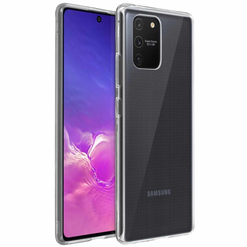 Avizar - Coque Samsung Galaxy S10 Lite Silicone Flexible Angles Renforcés Fin Transparent - Coque, étui smartphone