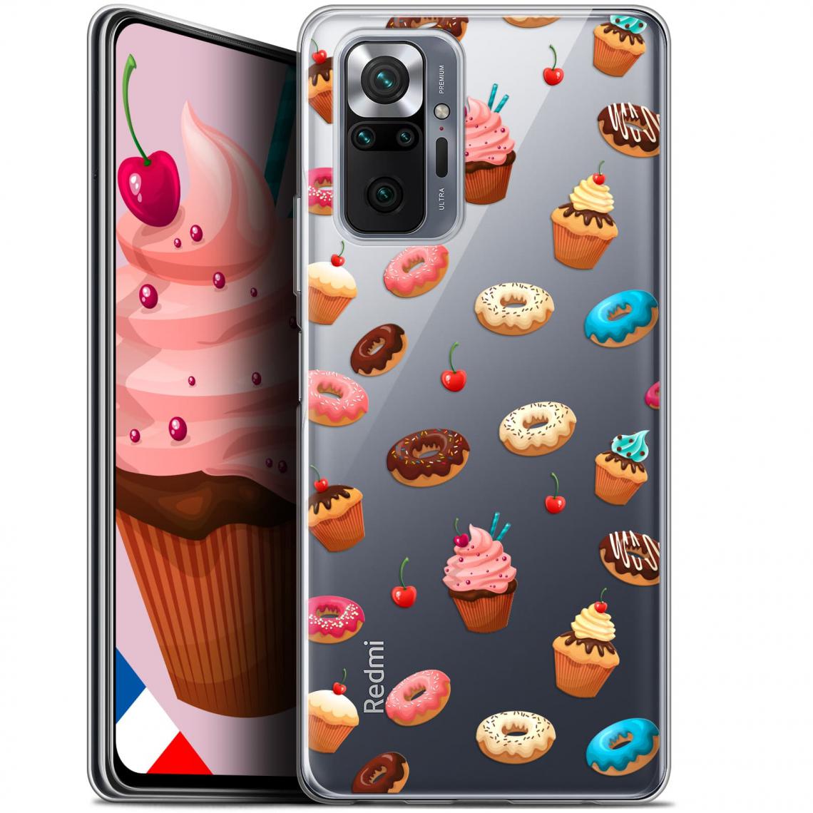 Caseink - Coque Pour Xiaomi Redmi Note 10 PRO (6.7 ) [Gel HD Collection Foodie Design Donuts - Souple - Ultra Fin - Imprimé en France] - Coque, étui smartphone
