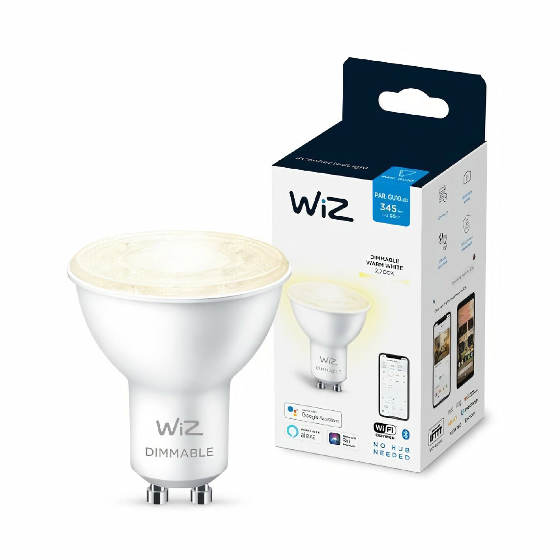 Wiz - WiZ Ampoule connectée Intensité variable GU10 50W - Lampe connectée