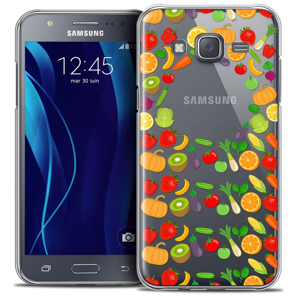 Caseink - Coque Housse Etui Samsung Galaxy J5 (J500) [Crystal HD Collection Foodie Design Healthy - Rigide - Ultra Fin - Imprimé en France] - Coque, étui smartphone