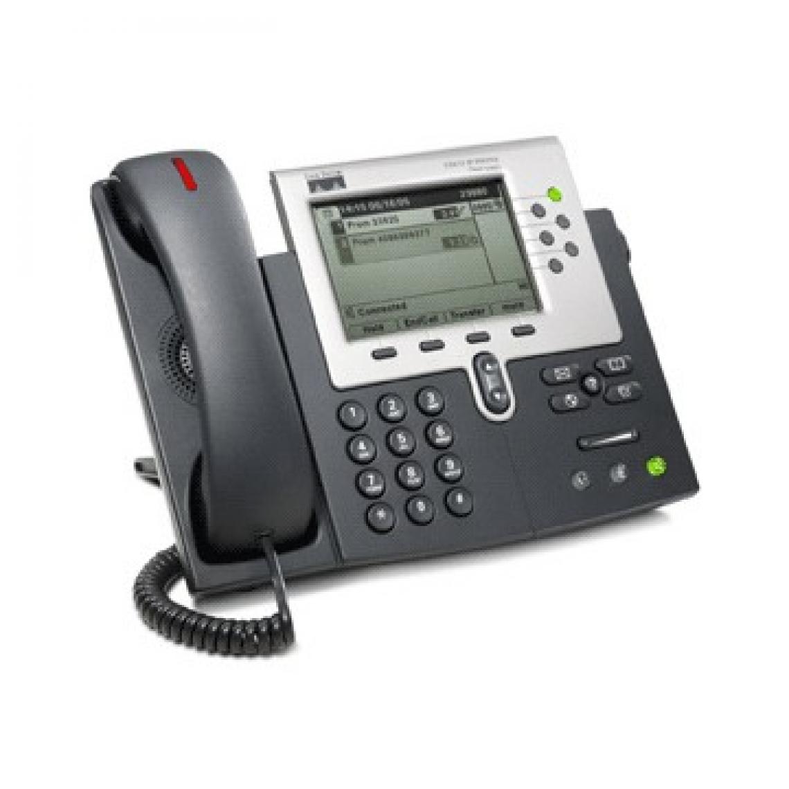 Cisco Systems - CP-7961G CISCO "REMANUFACTURED" - Téléphone fixe filaire