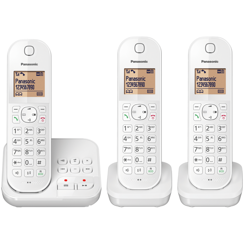 Panasonic - Rasage Electrique - panasonic - kxtgc423frw - Téléphone fixe sans fil
