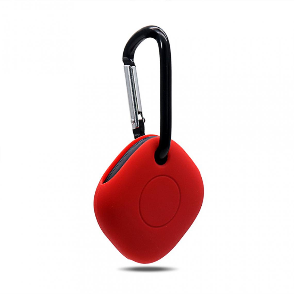 Other - Coque en silicone Portable avec boucle rouge pour votre Samsung Galaxy SmartTag - Coque, étui smartphone