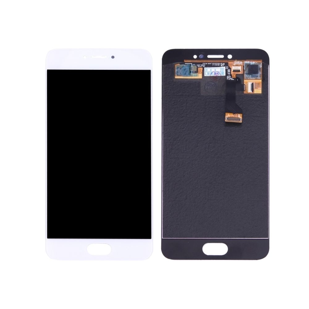 Wewoo - Pièce détachée Meizu Pro 6 blanc Écran LCD + Tactile Digitizer Assemblée - Autres accessoires smartphone