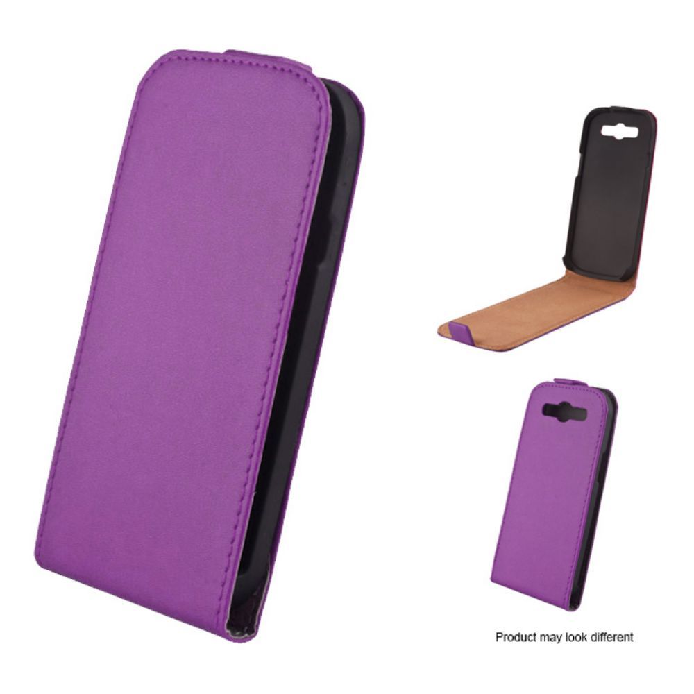 Mobility Gear - Etui flip KF fermeture aimant pour Samsung Xcover2 GT-S7710 Violet - Autres accessoires smartphone