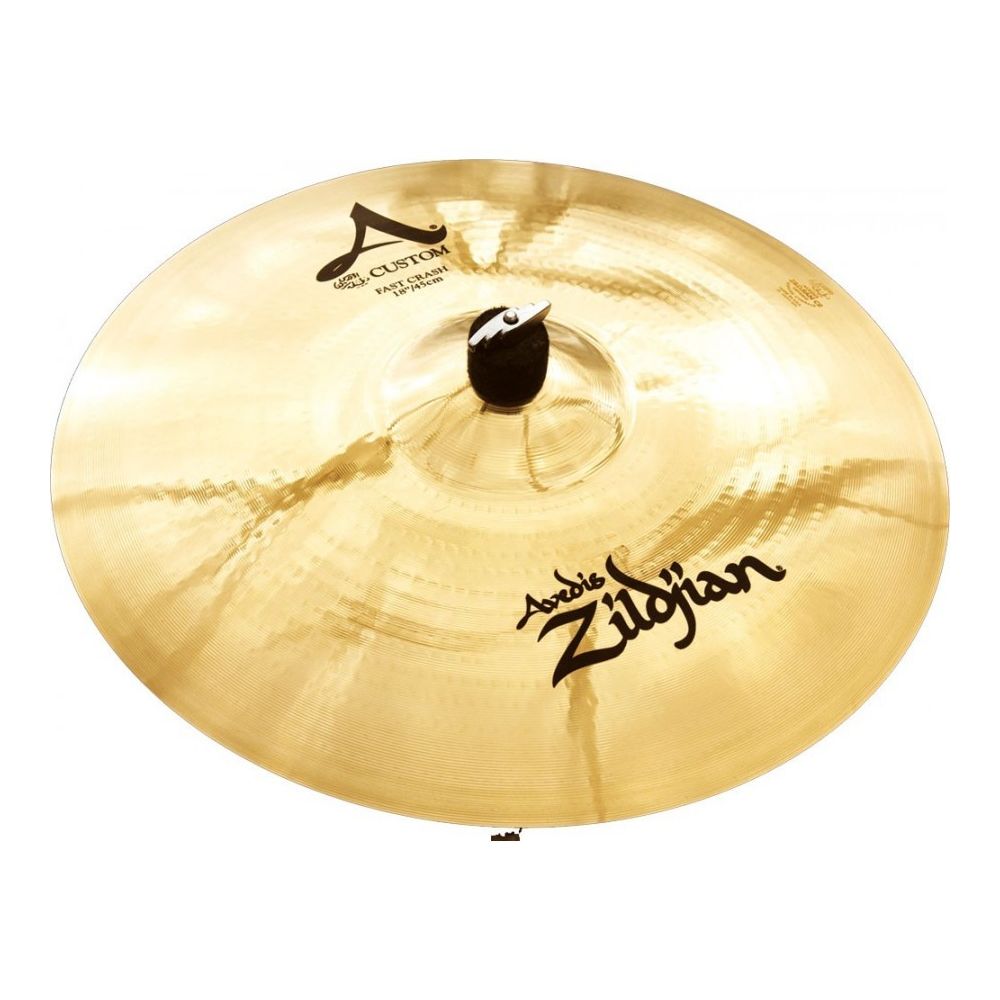 Zildjian - Cymbale Zildjian A Custom 18'' fast crash - A20534 - Cymbales, gongs