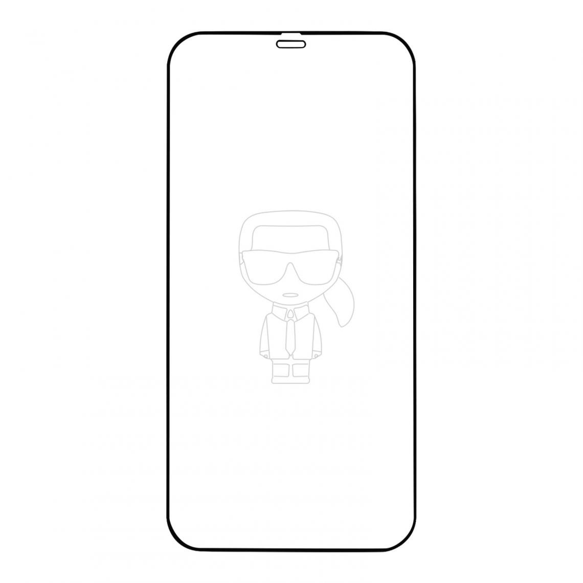Karl Lagarfeld - Vitre iPhone 12 Pro Max Karl Lagerfeld - Protection écran smartphone