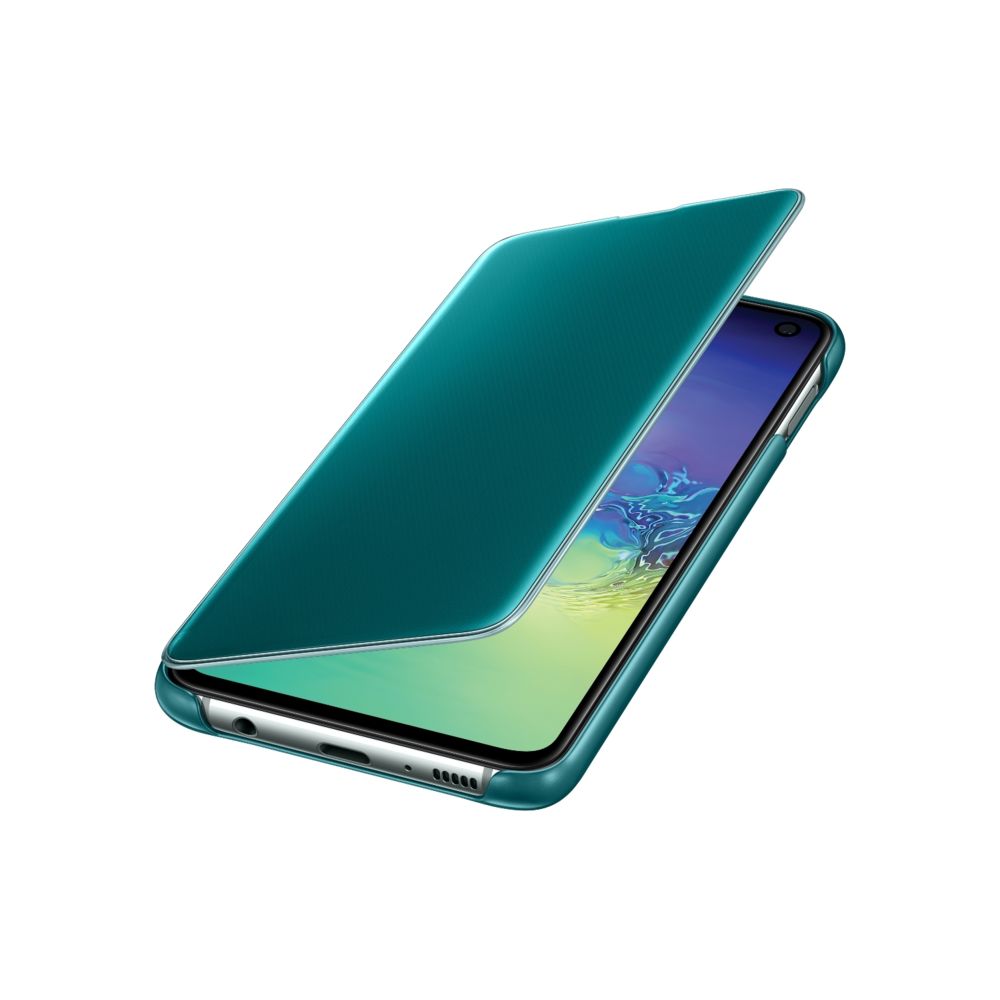 Samsung - Clear View Cover Galaxy S10e - Vert - Coque, étui smartphone