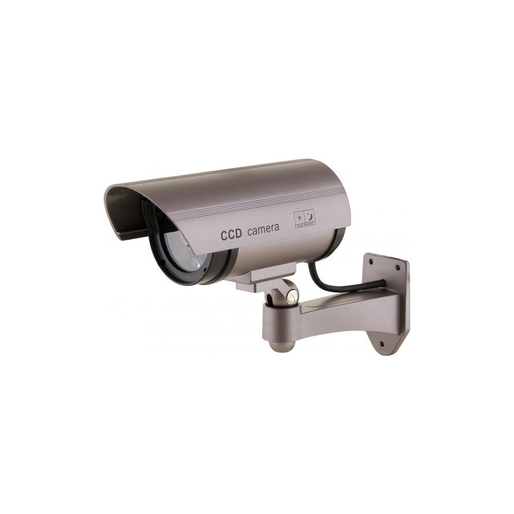Abi Diffusion - Caméra extérieure factice à LED - Caméra de surveillance connectée