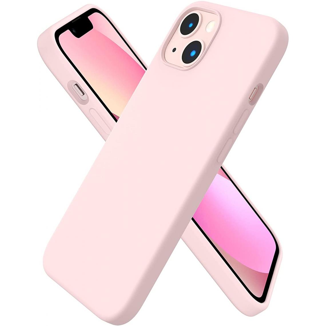 Little Boutik - Coque Silicone Rose Pour iPhone 13 Little Boutik® - Coque, étui smartphone