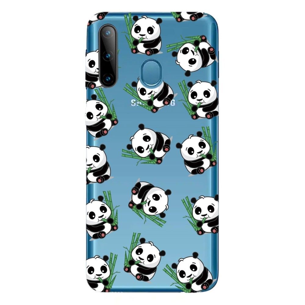Generic - Coque en TPU impression de motif imd clair pandas pour votre Samsung Galaxy A11/M11 - Coque, étui smartphone