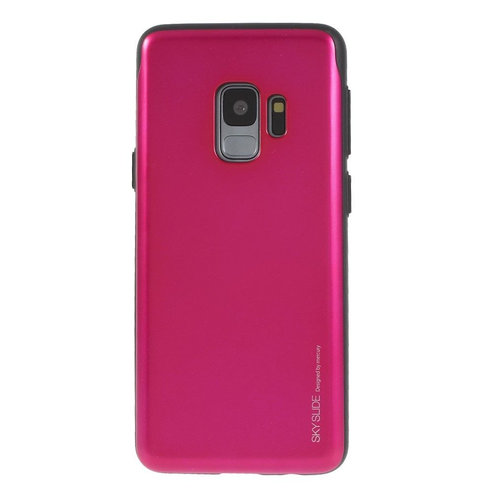 marque generique - Coque en TPU le ciel rose porte-carte pour Samsung Galaxy S9 - Autres accessoires smartphone