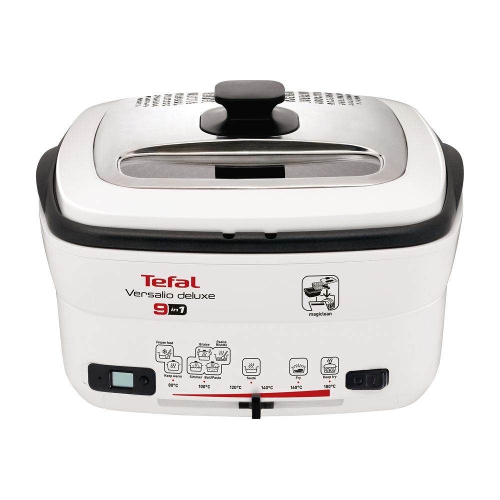 Tefal - Friteuse Versalio deluxe 9 - FR495070 - Blanc - Friteuse