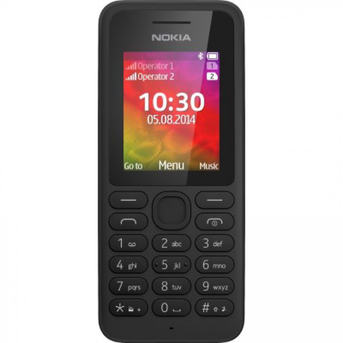 Nokia - Nokia 130 dual SIM noir débloqué - Smartphone Android