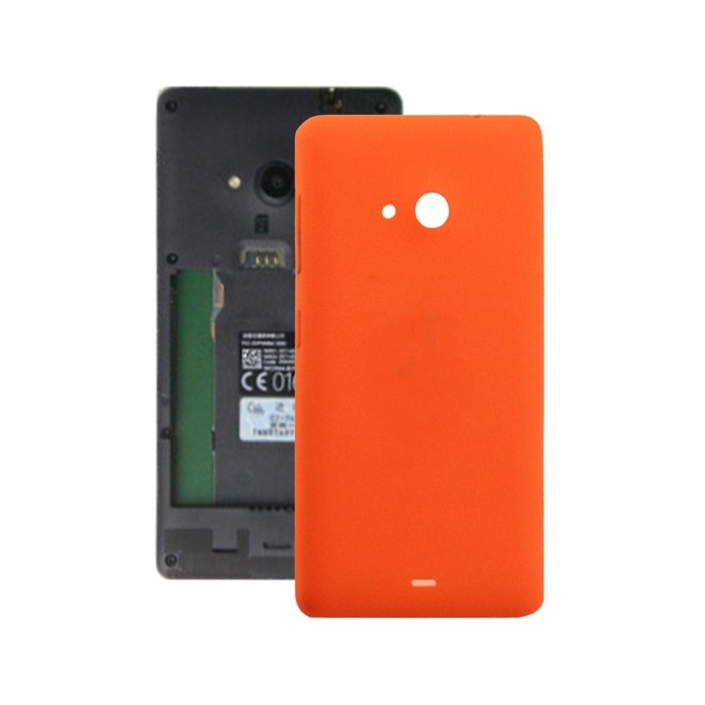 Wewoo - Coque arrière Orange pour Microsoft Lumia 535 pièce détachée remplacement de la couverture arrière de la batterie - Autres accessoires smartphone