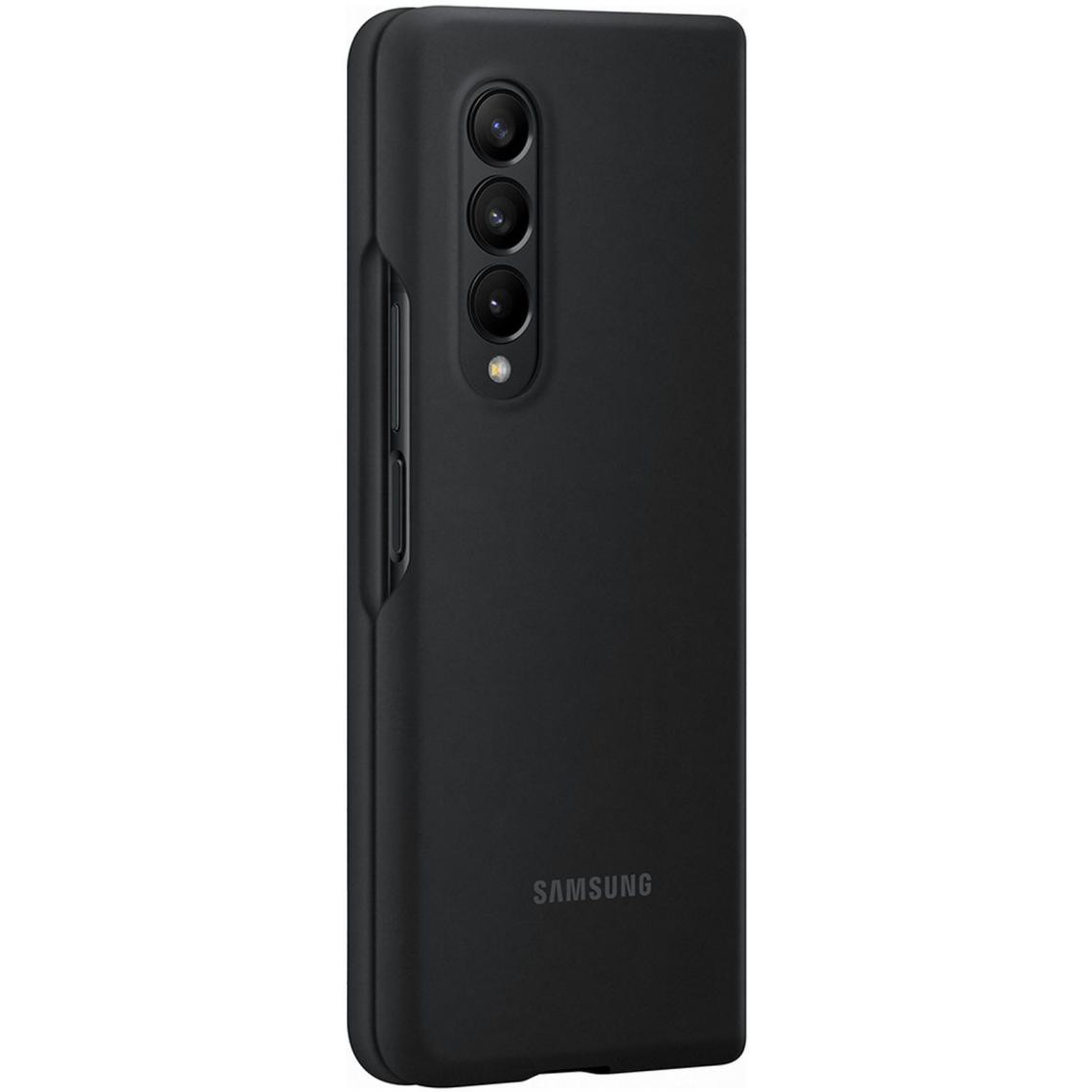 Samsung - Coque silicone G Z FOLD3 Noir  - Coque, étui smartphone