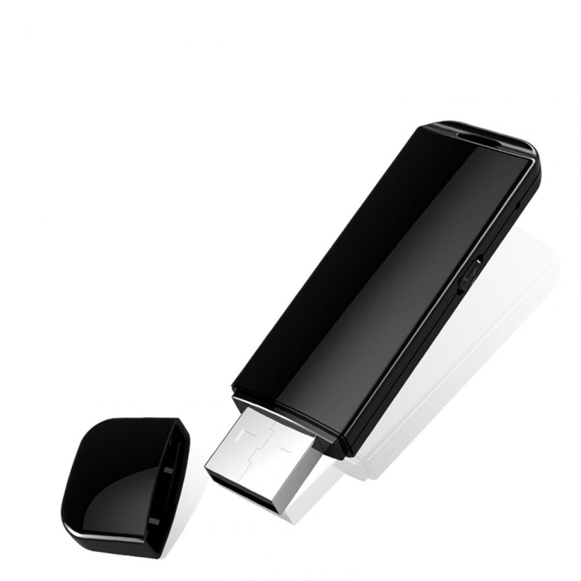 Universal - Mini magnétophone USB 32 Go, petit lecteur flash, appareil d'enregistrement, micro enregistreur audio numérique, mini magnétophone à activation vocale - Enregistreur audio numérique