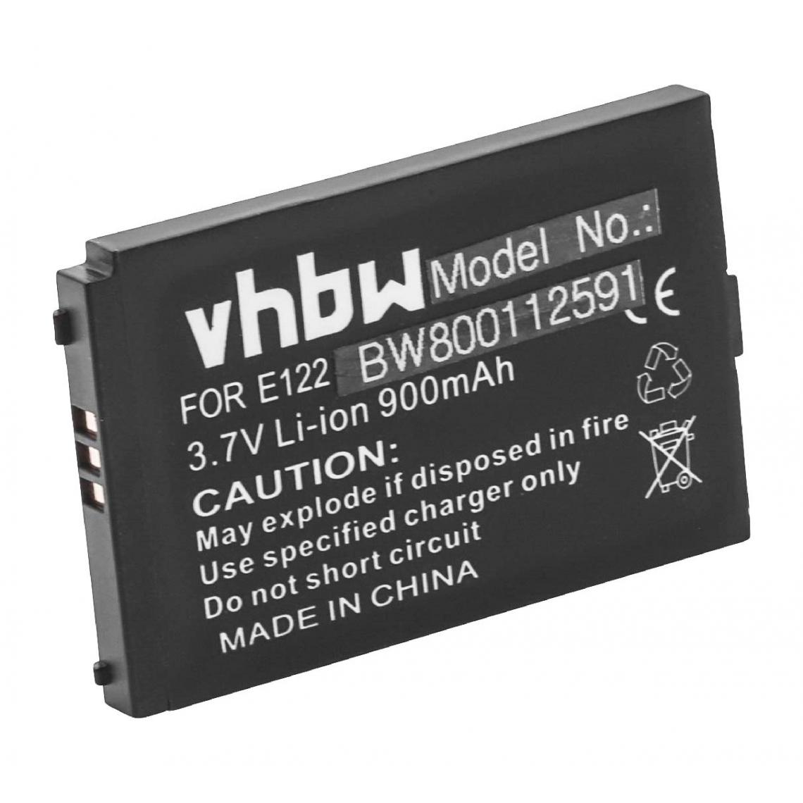 Vhbw - vhbw Li-Ion Batterie 900mAh (3.7V) pour téléphone Smartphone Medion MD2201, MD97100, MD97200, Telecom Italia Aladino Flip, Slide comme LP043450A. - Batterie téléphone
