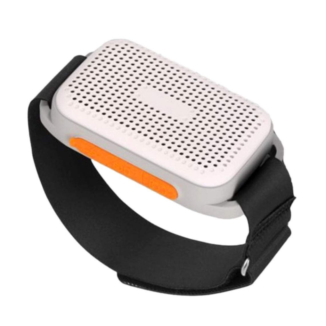 Universal - U6 haut-parleur ultra-bas portable sport BT bracelet haut-parleur TF carte IPX4 lecteur de musique étanche rechargeable mini boîte de haut-parleur pour sport | haut-parleur portable (blanc) - Hauts-parleurs
