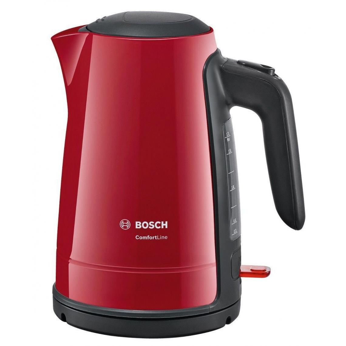 Bosch - BOSCH TWK6A014 Bouilloire électrique ComfortLine - Rouge - Bouilloire